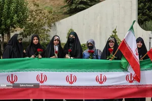 آیین استقبال از دانشجویان در دانشگاه آزاد اسلامی 