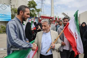 آیین استقبال از دانشجویان در دانشگاه آزاد اسلامی 