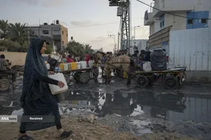 تشنگی زیر آوار و محاصره در غزه