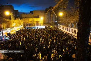  تشییع پیکر شهدای مظلوم مقاومت ملی ایران 