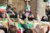 تشییع پیکر ۲ شهید مدافع امنیت در کازرون/ شهدا در زادگاهشان آرام گرفتند