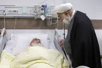 عیادت نماینده رهبر معظم انقلاب از آیت‌الله نوری همدانی و دیدار با آیت‌الله مکارم شیرازی و سبحانی