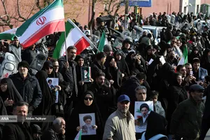 تشییع شهدای &laquo;جنگ رمضان&raquo;