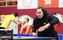 طلسم‌شکنی دختر ایرانی در پاراتنیس روی میز