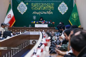 نشست خبری ریحانه سلامی بمناسبت هفته بزرگداشت مقام زن و روز مادر