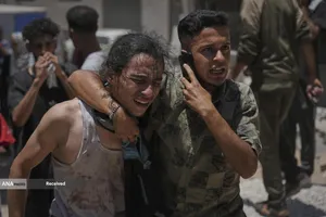 کشتار بی رحمانه مردم غزه