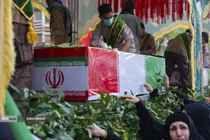 مراسم تشییع پیکرهای شهدای مدافع امنیت و مردم مظلوم