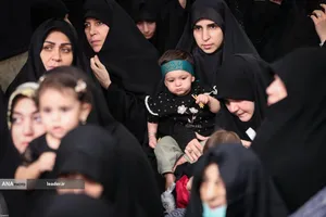 مراسم عزاداری محرم در حسینیه امام خمینی(ره)