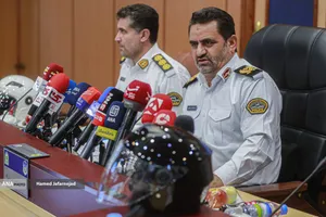 سردار سید ابوالفضل موسوی پور، رئیس پلیس راهور تهران بزرگ