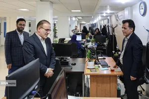 بازدید محمد رئیس&zwnj;زاده رئیس کل سازمان نظام پزشکی کشور از خبرگزاری آنا