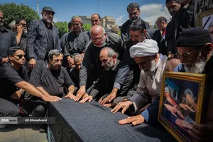 مراسم تشییع پیکر &laquo;بهروز رضوی&raquo; 