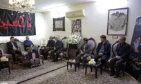 دیدار مشاور وزیر میراث‌فرهنگی با خانواده‌های شهیدان موسوی و لاریجانی