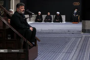 عزاداری ایام شهادت حضرت فاطمةالزهرا(س) با حضور رهبر معظم انقلاب