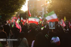 پیاده روی جاماندگان اربعین در ساری