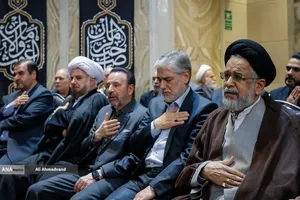 مراسم گرامیداشت شهید علی لاریجانی 