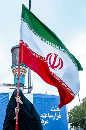 پرچمداران ایران در قلب تهران