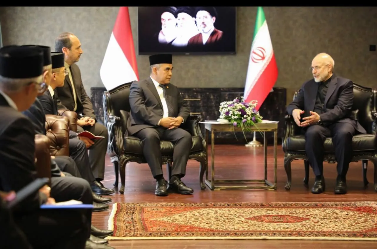 قالیباف در دیدار رئیس مجلس اندونزی