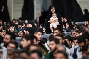 مراسم عزاداری هیأت&zwnj;های دانشجویی در حسینیه امام خمینی(ره)