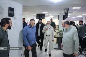 بازدید مهدی چمران رئیس شورای شهر تهران از خبرگزاری آنا
