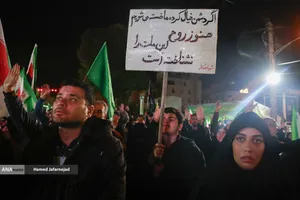 وداع و تشییع پیکر مطهر فرمانده یگان ویژه فاتحین سردار سرتیپ پاسدار شهید محمد علی فتحعلی زاده و&zwnj; همرزمانش