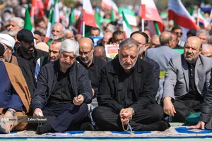 راهپیمایی مردم تهران در محکومیت حملات آمریکایی - صهیونیستی