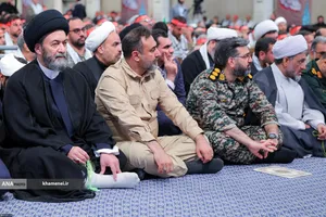 مراسم روز بسیج در حسینیه امام خمینی(ره)