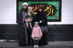 عزاداری شب شهادت حضرت فاطمةالزهرا سلام&zwnj;الله&zwnj;علیها در حسینیه امام خمینی(ره)