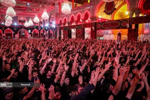 عزاداری شب اربعین حسینی در کربلای معلی