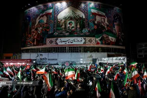 اجتماع مردمی در حمایت از رزمندگان اسلام - میدان ولیعصر (عج)