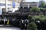Funeral prayer held for Iran's martyred leader