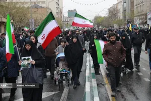 حضور میلیونی مردم در راهپیمایی روز قدس تهران 1404