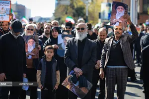 راهپیمایی مردم تهران در محکومیت حملات آمریکایی - صهیونیستی