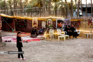 پیاده روی زائرین اربعین حسینی از طریق العلما