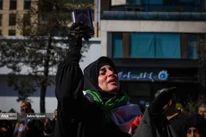 راهپیمایی مردم تهران در محکومیت حملات آمریکایی - صهیونیستی