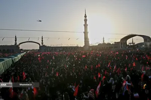 تشییع پیکر مطهر امام مجاهد شهید در شهر مقدس قم