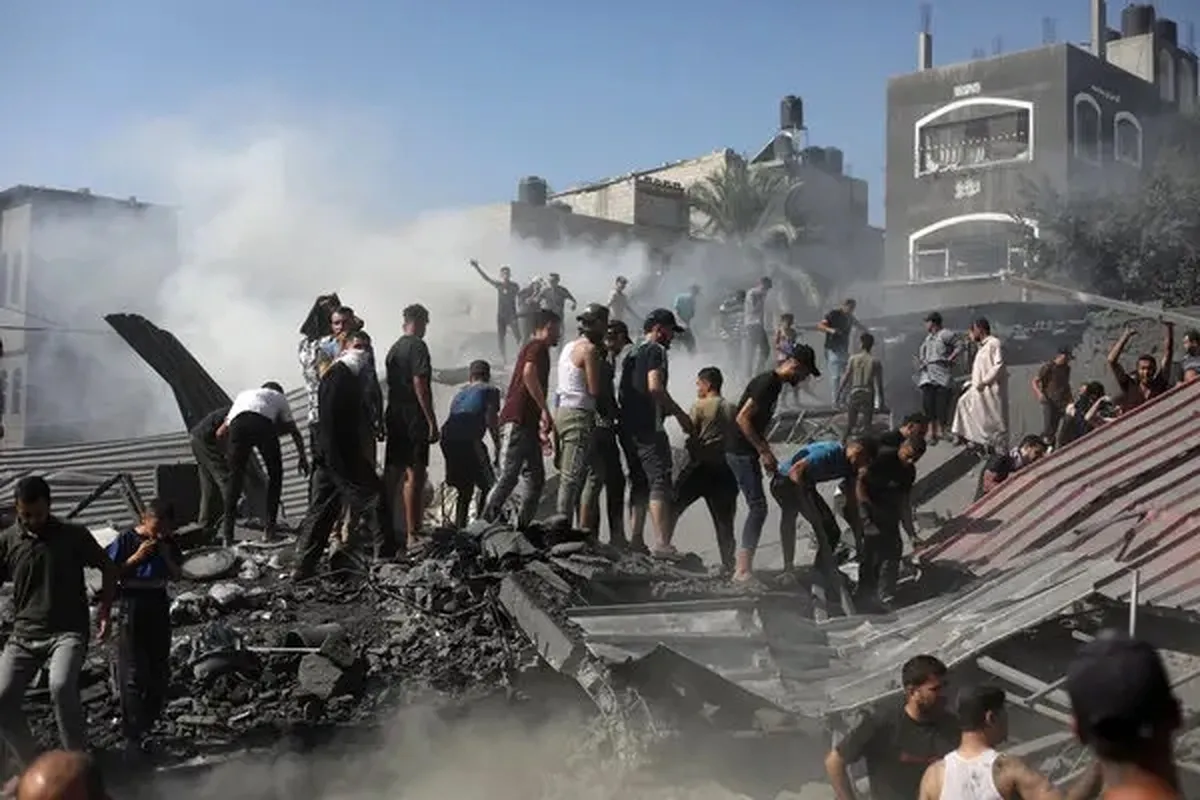 خشم فلسطینی‌ها از تصویب حاکمیت صهیونیستی بر کرانه باختری؛ شهادت ۱۴ نفر در حملات هوایی به نوار غزه