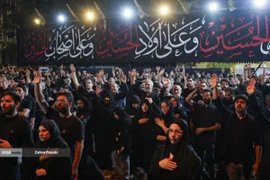 عزاداری شب های محرم - هیأت ریحانه&zwnj;الحسین