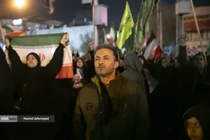 دومین شب عزاداری در سوگ رهبر شهید انقلاب - خیابان نبرد