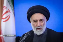 تقدیر رئیس نهاد رهبری دانشگاه آزاد از خدمات این دانشگاه در مراسم تشییع رهبر شهید