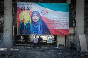 بازدید فاطمه مهاجرانی سخنگوی دولت از ساختمان شیشه&zwnj;ای صداوسیما