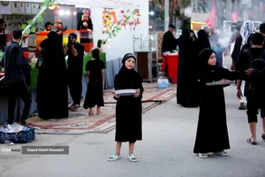 پیاده روی زائرین اربعین حسینی از طریق العلما
