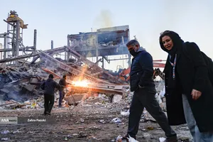 خسارات ناشی از تجاوز هوایی آمریکا و رژیم صهیونیستی