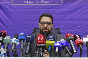 نشست خبری مهدی قمی شهردار منطقه 11 تهران