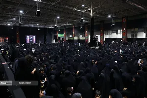 دومین شب مراسم عزاداری حضرت اباعبدالله الحسین(ع) از طرف رهبر انقلاب