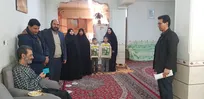 دیدار دانشگاهیان آزاد واحد مرودشت با خانواده جانباز دوران ۸ سال دفاع مقدس