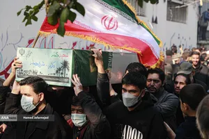 تشییع پیکر مطهر 100 شهید گمنام - معراج شهدا