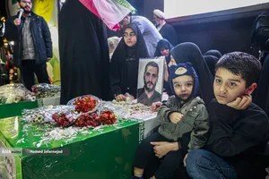 وداع و تشییع پیکر مطهر فرمانده یگان ویژه فاتحین سردار سرتیپ پاسدار شهید محمد علی فتحعلی زاده و&zwnj; همرزمانش