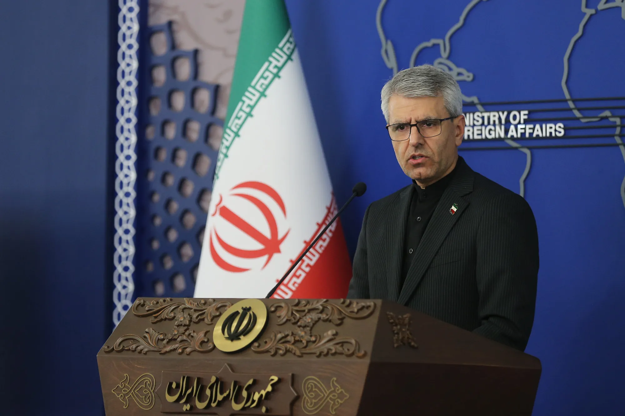 نشست خبری اسماعیل بقایی سخنگوی وزارت امور خارجه