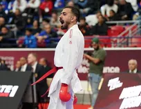 لیگ جهانی کاراته‌وان| مسکینی به مدال برنز رسید