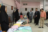 برپایی بازارچه صنایع خلاق در دانشگاه آزاد خرم‌آباد